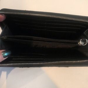 L.A.M.B. Bags - L.A.M.B. black leather zip wallet L.A.M.B. Bags - L.A.M.B. black leather zip wallet